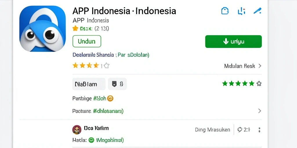 Tampilan menu utama yang menarik dan intuitif.