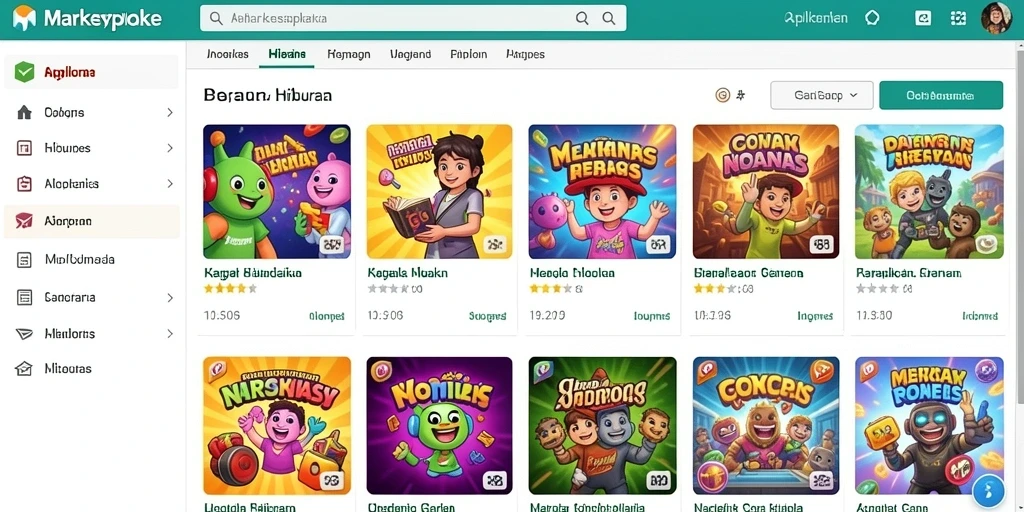 Tampilan antarmuka aplikasi yang menarik dan memikat.