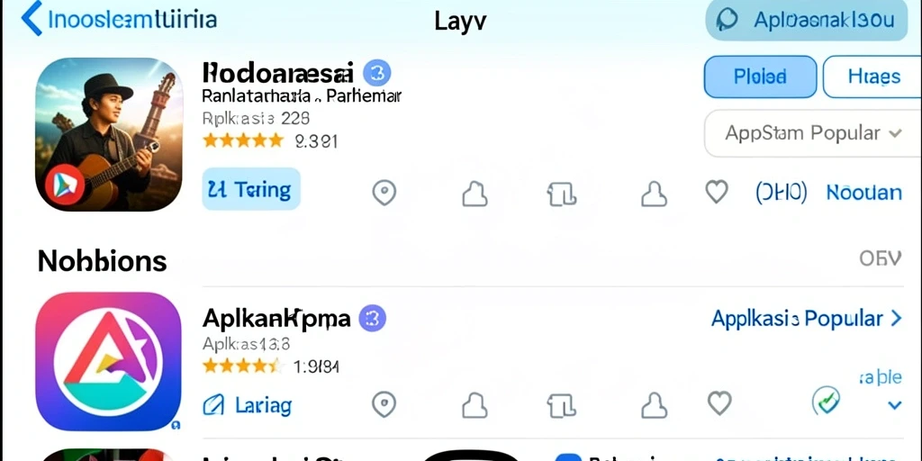 Tampilan antarmuka yang menarik dan modern.