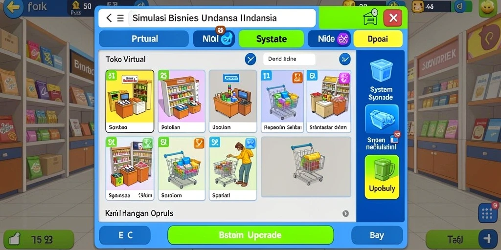 Tampilan permainan slot yang menarik dan interaktif.