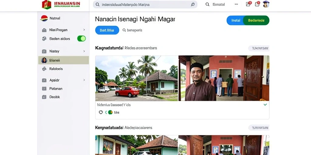 Tampilan antarmuka yang user-friendly dan menarik.