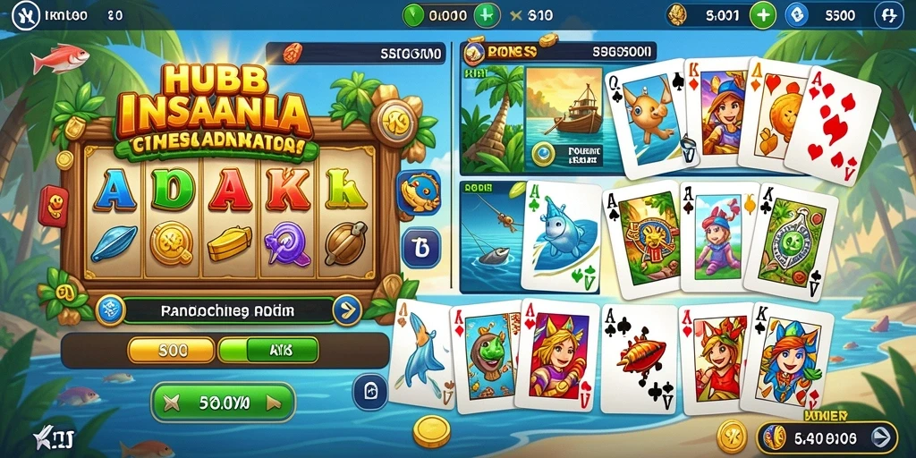 Tampilan menu yang intuitif dan mudah digunakan.